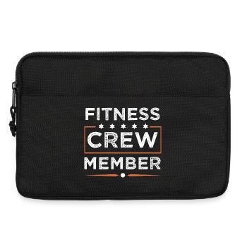 Équipe de remise en forme - Sacoche pour ordinateur portable 13 pouces - noir - Devant