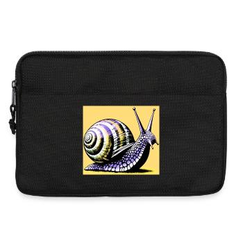 Escargot - Sacoche pour ordinateur portable 13 pouces - noir - Devant