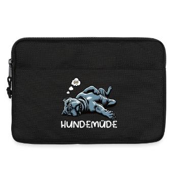 Hundemüde Cane Corso italienischer mastiff  - Laptoptasche 13" - Schwarz - Vorne