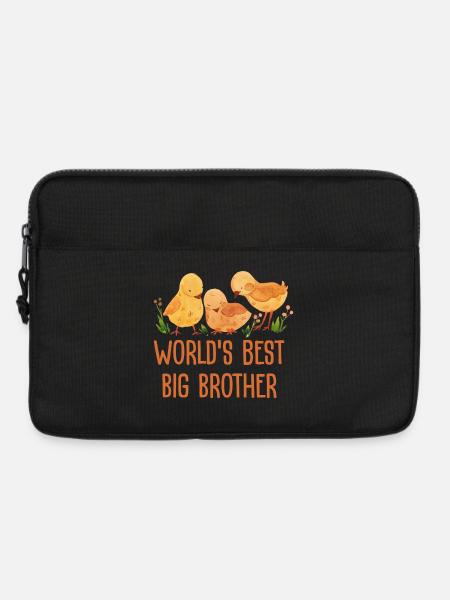 World's Best Big Brother - Laptop bag 13" - black