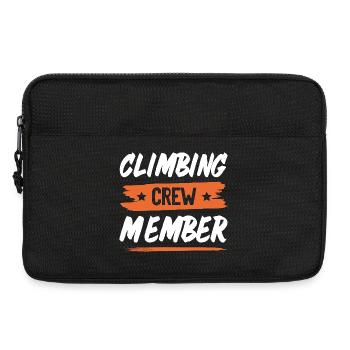 Climbing Crew - Laptoptasche 13" - Schwarz - Vorne