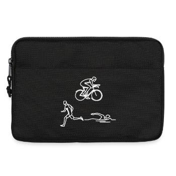 Triathlon Sketch - Sacoche pour ordinateur portable 13 pouces - noir - Devant