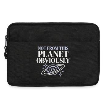 Extra-Céleste Extra-Extraterrestre Glam Pas de celui-ci - Sacoche pour ordinateur portable 13 pouces - noir - Devant