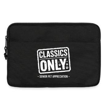 Nur Klassiker Senior Pet - Laptoptasche 13" - Schwarz - Vorne