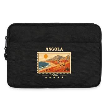 Marque de voyage vintage Angola Iona - Sacoche pour ordinateur portable 13 pouces - noir - Devant