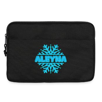 Prénom Aleyna - Sacoche pour ordinateur portable 13 pouces - noir - Devant