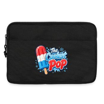 Lustiger Opa, der coolste Papa - Laptoptasche 13" - Schwarz - Vorne