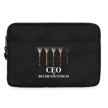 Rechenzentrum Garden Rake Gardener Gardening IT - Laptoptasche 13" - Schwarz - Vorne