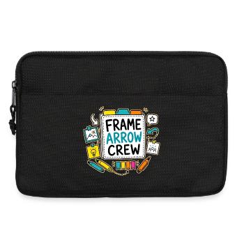 ÉQUIPE DE FRAME ARROW - Sacoche pour ordinateur portable 13 pouces - noir - Devant