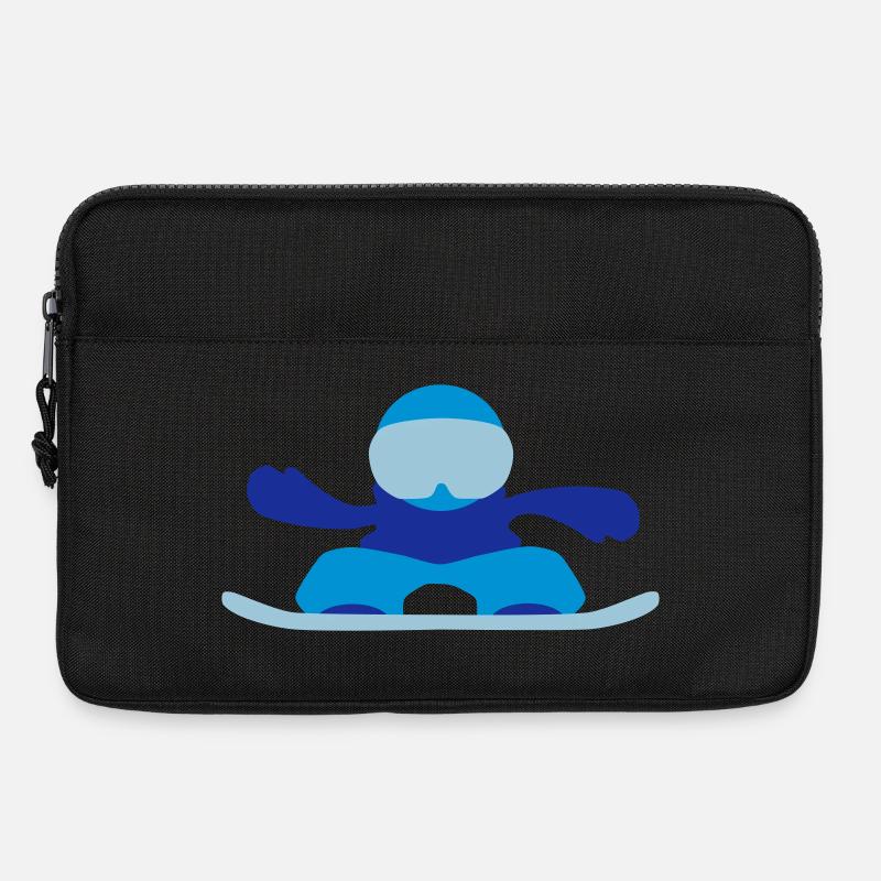 snowboarder - Laptop bag 13" - black