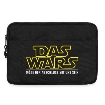 Abschluss Das wars Möge der Abschluss mit uns sein - Laptoptasche 13" - Schwarz - Vorne