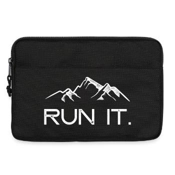 Run it. - Laptop bag 13" - black - Front