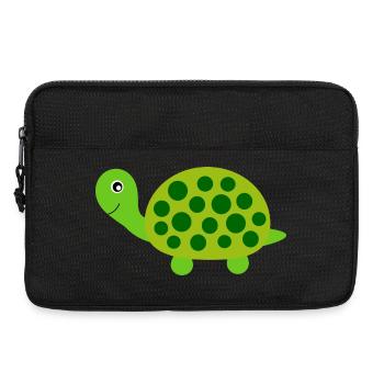 Schildkröten Schildkröten - Laptoptasche 13" - Schwarz - Vorne