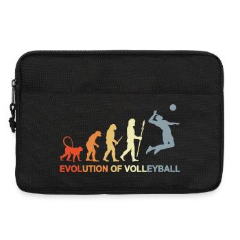 Évolution d’un joueur de volley-ball - Sacoche pour ordinateur portable 13 pouces - noir - Devant