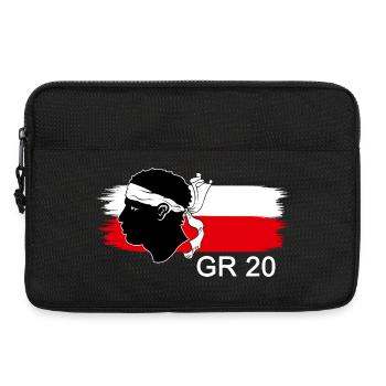 GR 20 Wandern Korsika Trek Wandern - Laptoptasche 13" - Schwarz - Vorne