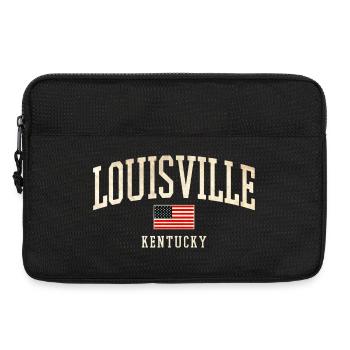 Louisville Kentucky Vintage Arch - Laptoptasche 13" - Schwarz - Vorne