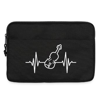 Violin Pulse Pulse - Laptop bag 13" - black - Front