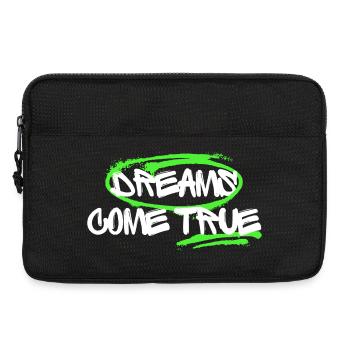 Des graffitis inspirants avec un motif de rêve - Sacoche pour ordinateur portable 13 pouces - noir - Devant