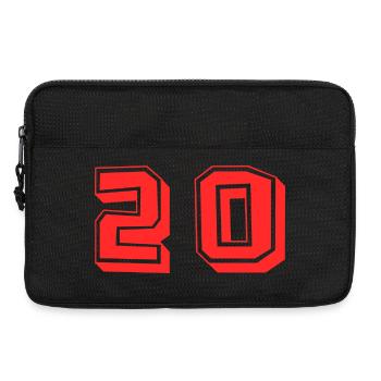 20. 20 JAHRE. 20-JÄHRIGES JUBILÄUM. 20-JÄHRIGES JUBILÄUM. - Laptoptasche 13" - Schwarz - Vorne