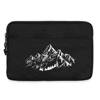 Mountains - Laptop bag 13" - black - Front