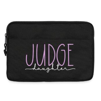 Juge Proud Daughter Doux Cadeau - Sacoche pour ordinateur portable 13 pouces - noir - Devant