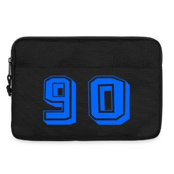 90. 90 JAHRE. 90-JÄHRIGES JUBILÄUM. 90-JÄHRIGES JUBILÄUM. - Laptoptasche 13" - Schwarz - Vorne