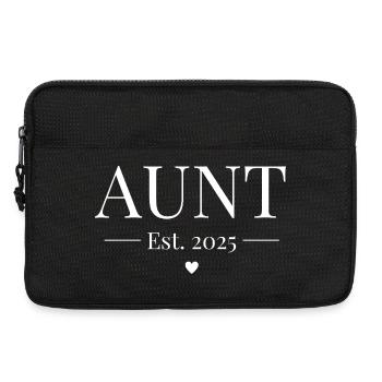 Aunt Established 2025 - Laptop bag 13" - black - Front