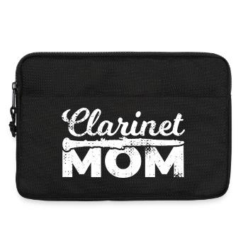 Clarinette maman - Sacoche pour ordinateur portable 13 pouces - noir - Devant