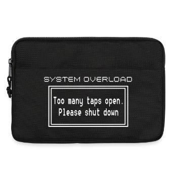 System Error Download Humor Design - Laptop bag 13" - black - Front