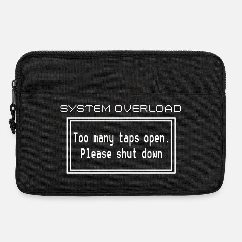 System Error Download Humor Design - Laptop bag 13" - black