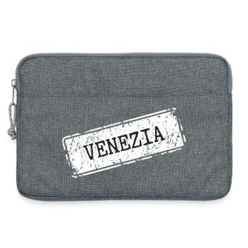 Venezia City Silhouette Design - Laptop bag 13" - heather grey - Front