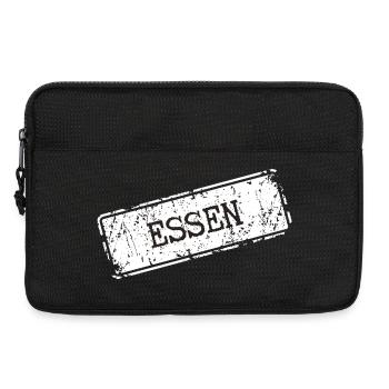 Conception des symboles de position de la ville d'Essen - Sacoche pour ordinateur portable 13 pouces - noir - Devant