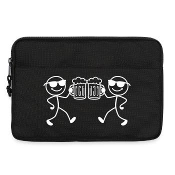 Booze Party Beer - Laptop bag 13" - black - Front