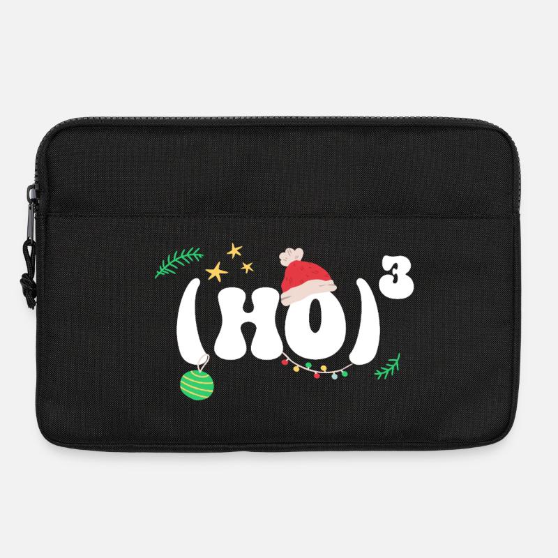 (HO)3 - Hohoho - Weihnachten Mathe - Laptoptasche 13" - Schwarz