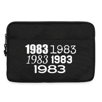 1983 - Laptoptasche 13" - Schwarz - Vorne