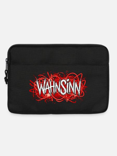 Wahnsinn Graffiti Chaos - Laptoptasche 13" - Schwarz