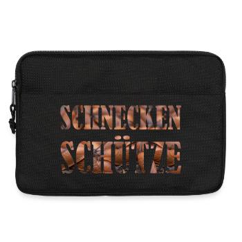 SCHNECKENSCHüTZE Gartenarbeit Gärtner Beet Rasen - Laptoptasche 13" - Schwarz - Vorne