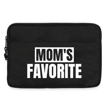 Lieblingskind Mamas Liebling Ich bin Mamas Lieblin - Laptoptasche 13" - Schwarz - Vorne