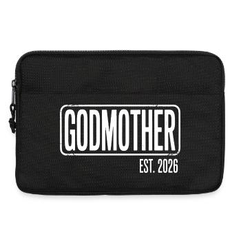 Godmother Est 2026 Graphic Tee - Laptoptasche 13" - Schwarz - Vorne