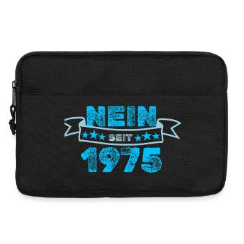 No 1975 - Laptop bag 13" - black - Front