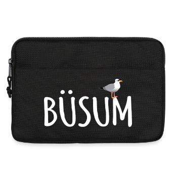 Mouette de Büsum - Sacoche pour ordinateur portable 13 pouces - noir - Devant