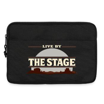 Cowboy action shooter. Cowboy action shooter - Laptop bag 13" - black - Front