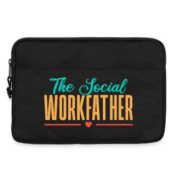 Social Worker Quota Social Workfather Social Work - Laptop bag 13" - black - Front