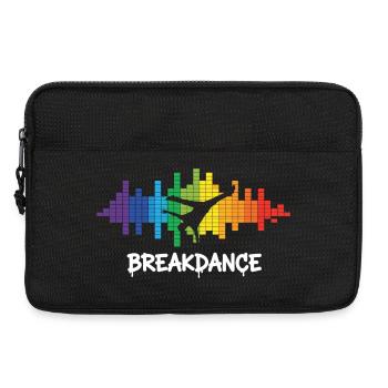 Breakdance Streetstyle Hip Hop DJ Dance - Sacoche pour ordinateur portable 13 pouces - noir - Devant