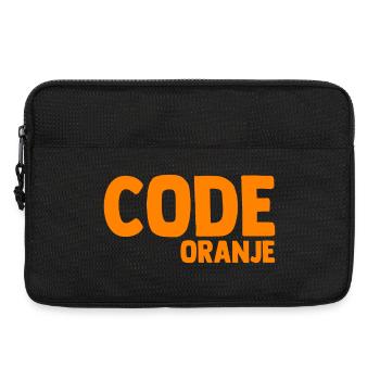 Code Oranje - Nederland - Netherlands Niederlande - Laptoptasche 13" - Schwarz - Vorne
