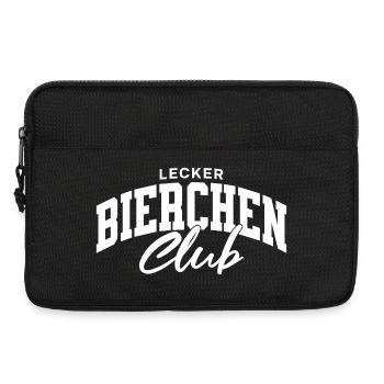 Lecker Bierchen Club - Laptoptasche 13" - Schwarz - Vorne