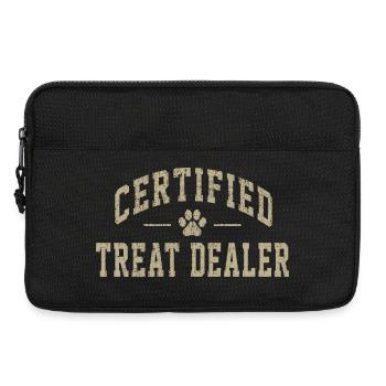 Vendeur certifié de friandises - Sacoche pour ordinateur portable 13 pouces - noir - Devant