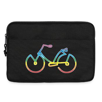 vélo - Sacoche pour ordinateur portable 13 pouces - noir - Devant