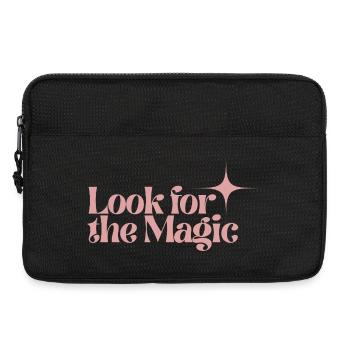 Cherchez les Magic Retro Pink Positive Vibes - Sacoche pour ordinateur portable 13 pouces - noir - Devant