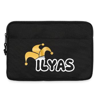 Fastnacht Ilyas - Laptoptasche 13" - Schwarz - Vorne